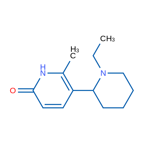 5-(1-Ethylpiperidin-2-yl)-6-methylpyridin-2(1H)-one 1g