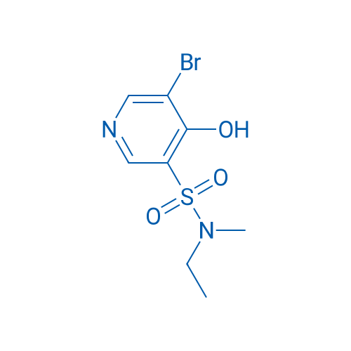 5-Bromo-N-ethyl-4-hydroxy-N-methylpyridine-3-sulfonamide 1g