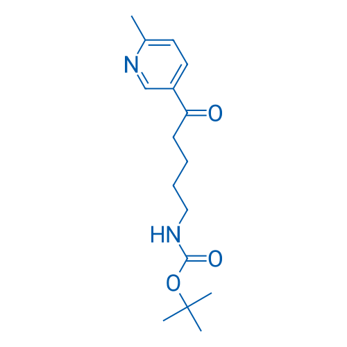 tert-Butyl (5-(6-methylpyridin-3-yl)-5-oxopentyl)carbamate 1g