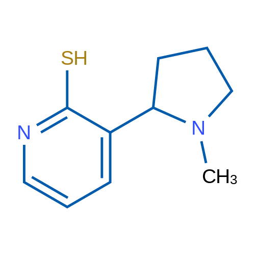 3-(1-Methylpyrrolidin-2-yl)pyridine-2-thiol 1g