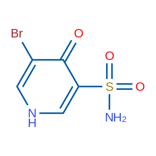 5-Bromo-4-oxo-1,4-dihydropyridine-3-sulfonamide 1g