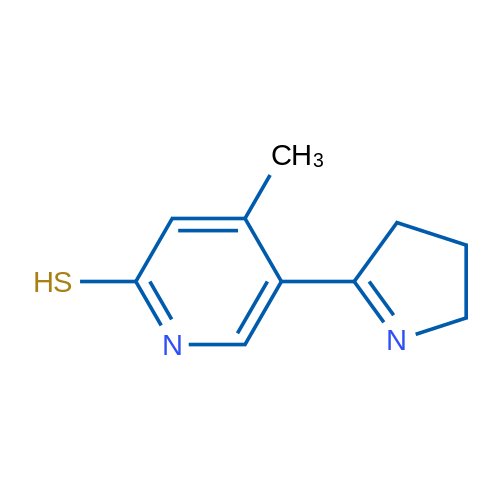 5-(3,4-Dihydro-2H-pyrrol-5-yl)-4-methylpyridine-2-thiol 1g