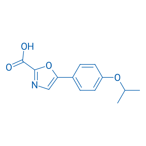5-(4-Isopropoxyphenyl)oxazole-2-carboxylic acid 1g