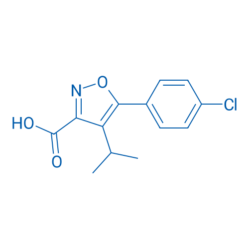 5-(4-Chlorophenyl)-4-isopropylisoxazole-3-carboxylic acid 1g