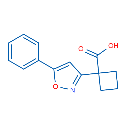 1-(5-Phenylisoxazol-3-yl)cyclobutanecarboxylic acid 1g