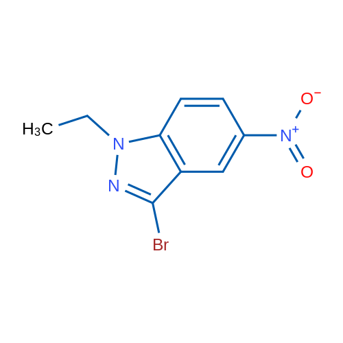 3-Bromo-1-ethyl-5-nitro-1H-indazole 1g