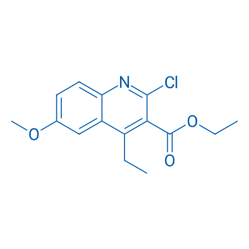Ethyl 2-chloro-4-ethyl-6-methoxyquinoline-3-carboxylate 100mg