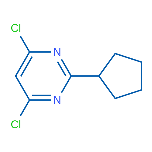 4,6-Dichloro-2-cyclopentylpyrimidine 1g
