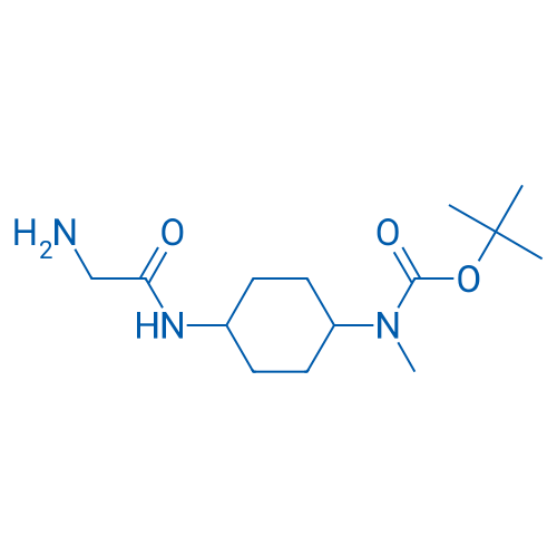 tert-Butyl (4-(2-aminoacetamido)cyclohexyl)(methyl)carbamate 1g