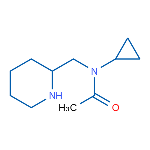 N-Cyclopropyl-N-(piperidin-2-ylmethyl)acetamide 1g