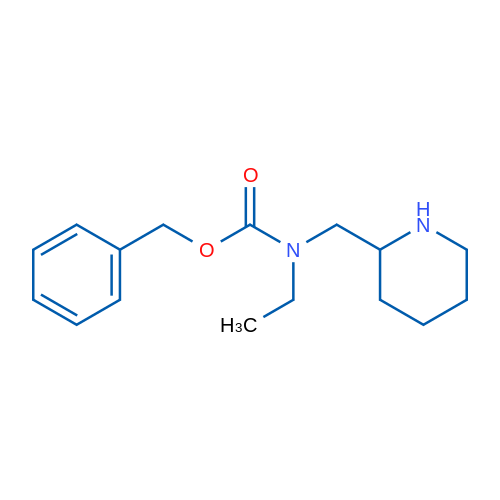 Benzyl ethyl(piperidin-2-ylmethyl)carbamate 1g