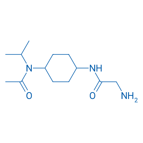 2-Amino-N-(4-(N-isopropylacetamido)cyclohexyl)acetamide 1g