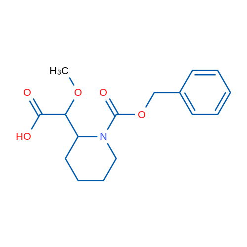 2-(1-((Benzyloxy)carbonyl)piperidin-2-yl)-2-methoxyacetic acid 1g