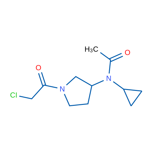 N-(1-(2-Chloroacetyl)pyrrolidin-3-yl)-N-cyclopropylacetamide 1g