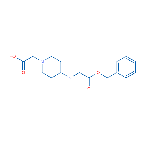 2-(4-((2-(Benzyloxy)-2-oxoethyl)amino)piperidin-1-yl)acetic acid 1g