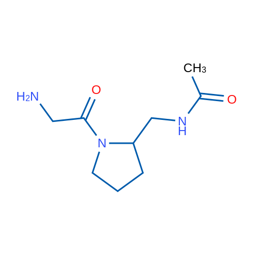 N-((1-(2-Aminoacetyl)pyrrolidin-2-yl)methyl)acetamide 1g