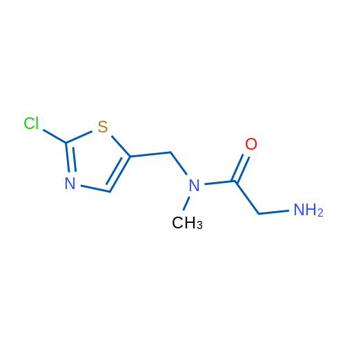 2-Amino-N-((2-chlorothiazol-5-yl)methyl)-N-methylacetamide 1g