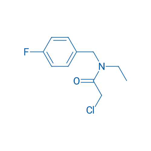 2-Chloro-N-ethyl-N-(4-fluorobenzyl)acetamide 1g