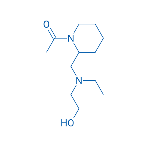 1-(2-((Ethyl(2-hydroxyethyl)amino)methyl)piperidin-1-yl)ethanone 1g
