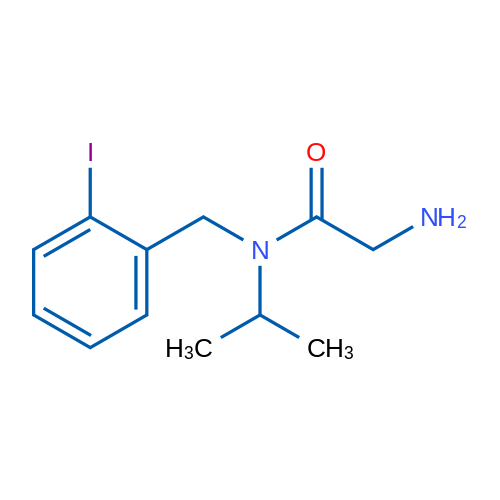 2-Amino-N-(2-iodobenzyl)-N-isopropylacetamide 1g