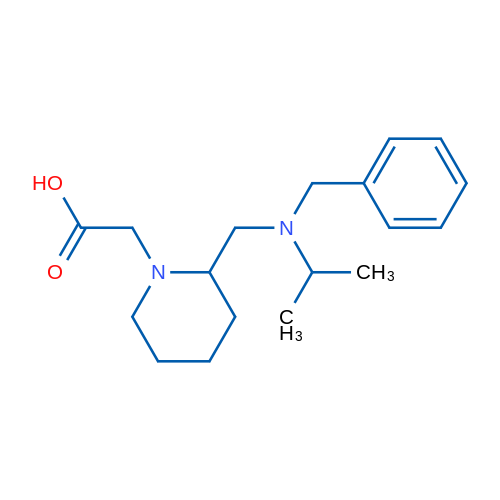 2-(2-((Benzyl(isopropyl)amino)methyl)piperidin-1-yl)acetic acid 1g