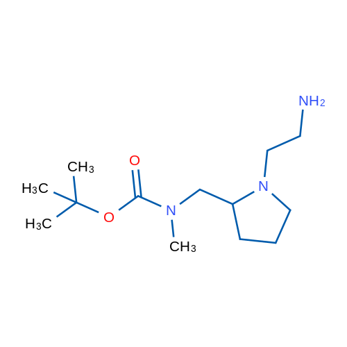tert-Butyl ((1-(2-aminoethyl)pyrrolidin-2-yl)methyl)(methyl)carbamate 1g