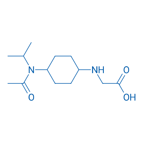 2-((4-(N-Isopropylacetamido)cyclohexyl)amino)acetic acid 1g