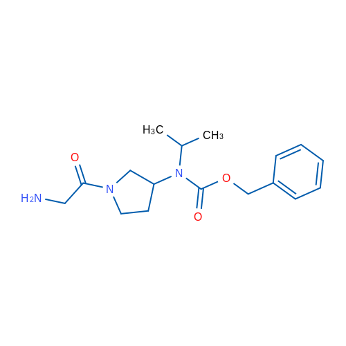Benzyl (1-(2-aminoacetyl)pyrrolidin-3-yl)(isopropyl)carbamate 1g