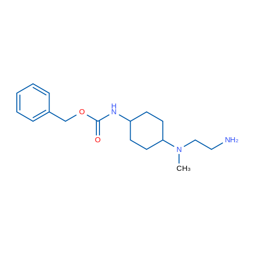 Benzyl (4-((2-aminoethyl)(methyl)amino)cyclohexyl)carbamate 1g