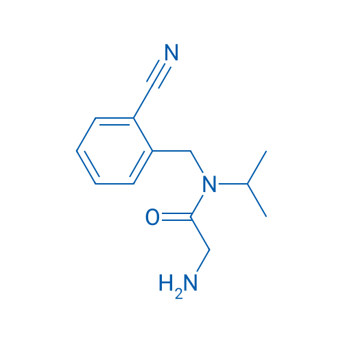 2-Amino-N-(2-cyanobenzyl)-N-isopropylacetamide 1g