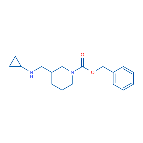 Benzyl 3-((cyclopropylamino)methyl)piperidine-1-carboxylate 1g