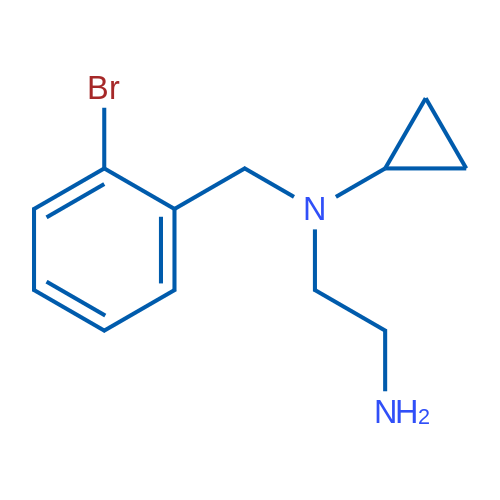 N1-(2-Bromobenzyl)-N1-cyclopropylethane-1,2-diamine 1g
