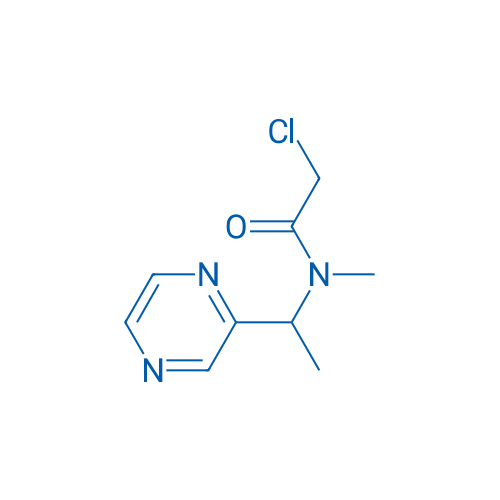 2-Chloro-N-methyl-N-(1-(pyrazin-2-yl)ethyl)acetamide 1g