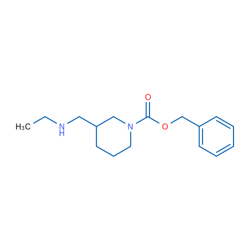 Benzyl 3-((ethylamino)methyl)piperidine-1-carboxylate 1g