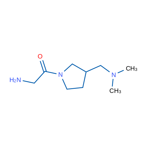 2-Amino-1-(3-((dimethylamino)methyl)pyrrolidin-1-yl)ethanone 1g