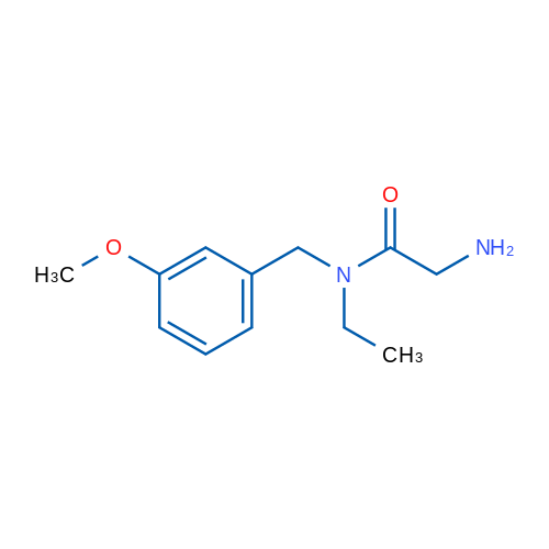 2-Amino-N-ethyl-N-(3-methoxybenzyl)acetamide 1g