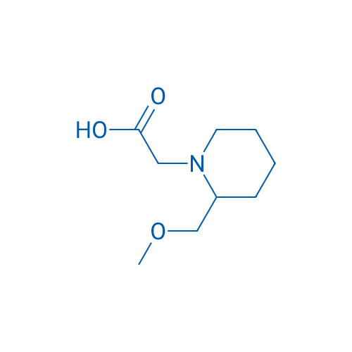 2-(2-(Methoxymethyl)piperidin-1-yl)acetic acid 5g