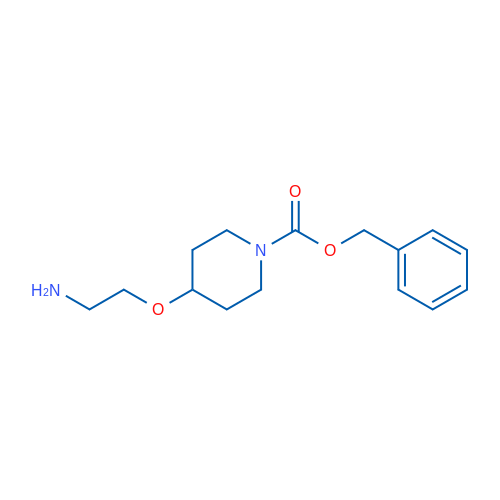 Benzyl 4-(2-aminoethoxy)piperidine-1-carboxylate 1g