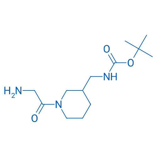 tert-Butyl ((1-(2-aminoacetyl)piperidin-3-yl)methyl)carbamate 1g