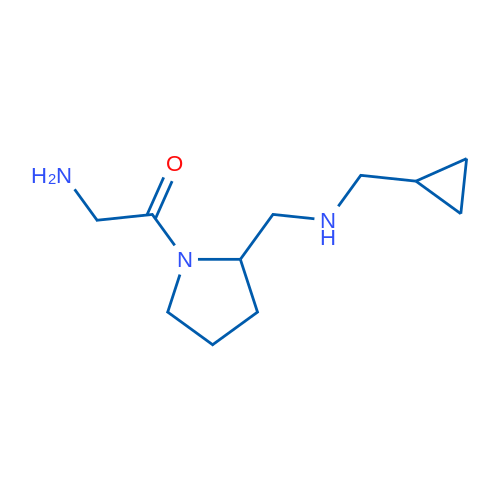 2-Amino-1-(2-(((cyclopropylmethyl)amino)methyl)pyrrolidin-1-yl)ethanone 1g