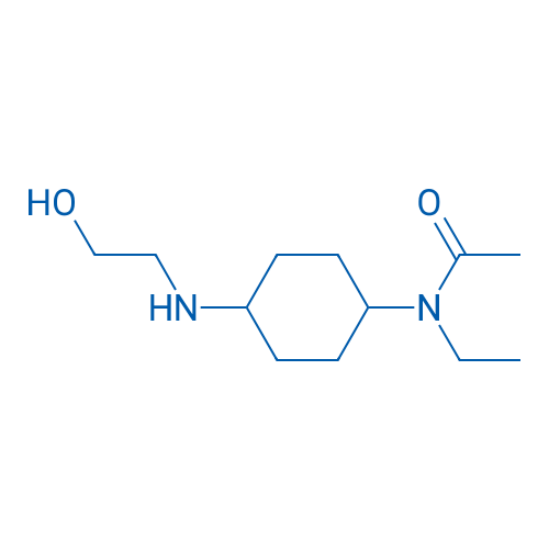 N-Ethyl-N-(4-((2-hydroxyethyl)amino)cyclohexyl)acetamide 1g