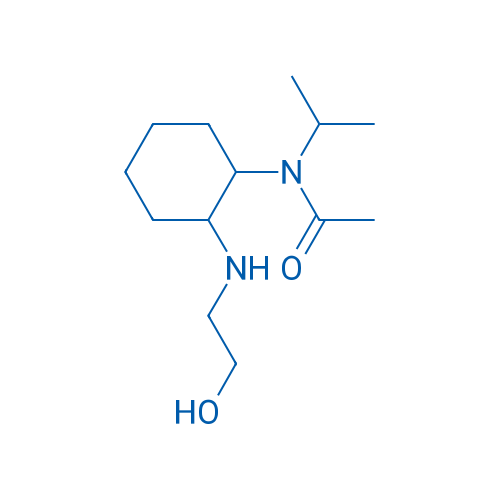 N-(2-((2-Hydroxyethyl)amino)cyclohexyl)-N-isopropylacetamide 1g