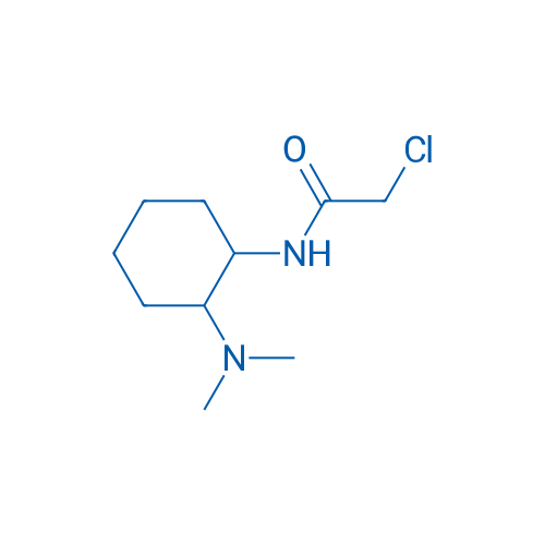 2-Chloro-N-(2-(dimethylamino)cyclohexyl)acetamide 1g
