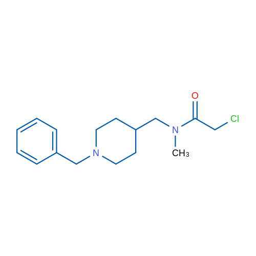 N-((1-Benzylpiperidin-4-yl)methyl)-2-chloro-N-methylacetamide 1g