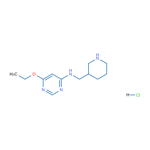 6-Ethoxy-N-(piperidin-3-ylmethyl)pyrimidin-4-amine hydrochloride 1g