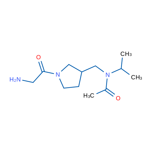 N-((1-(2-Aminoacetyl)pyrrolidin-3-yl)methyl)-N-isopropylacetamide 1g