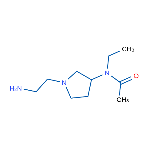 N-(1-(2-Aminoethyl)pyrrolidin-3-yl)-N-ethylacetamide 1g