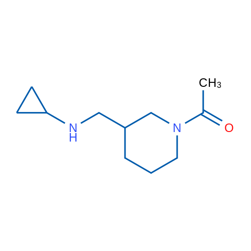 1-(3-((Cyclopropylamino)methyl)piperidin-1-yl)ethanone 1g