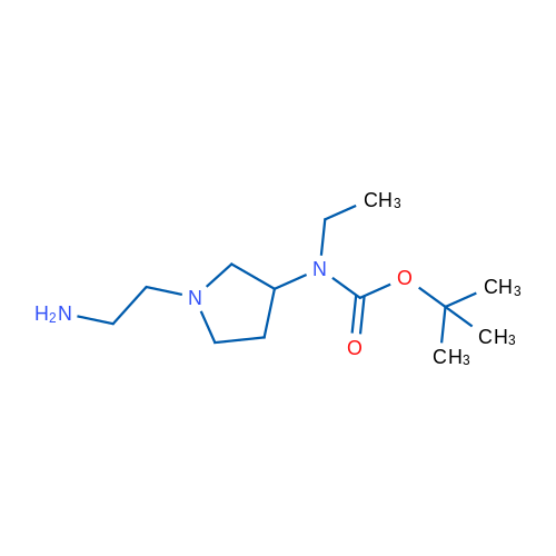 tert-Butyl (1-(2-aminoethyl)pyrrolidin-3-yl)(ethyl)carbamate 1g