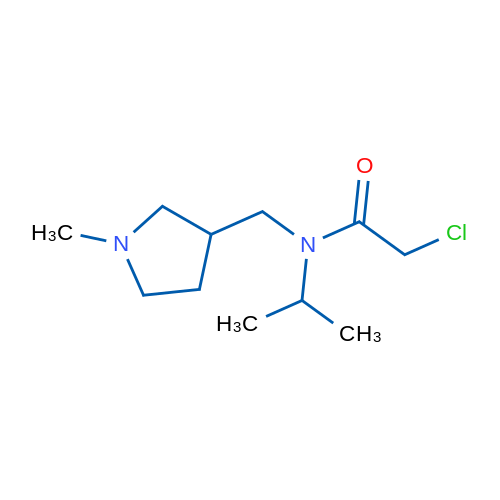 2-Chloro-N-isopropyl-N-((1-methylpyrrolidin-3-yl)methyl)acetamide 1g